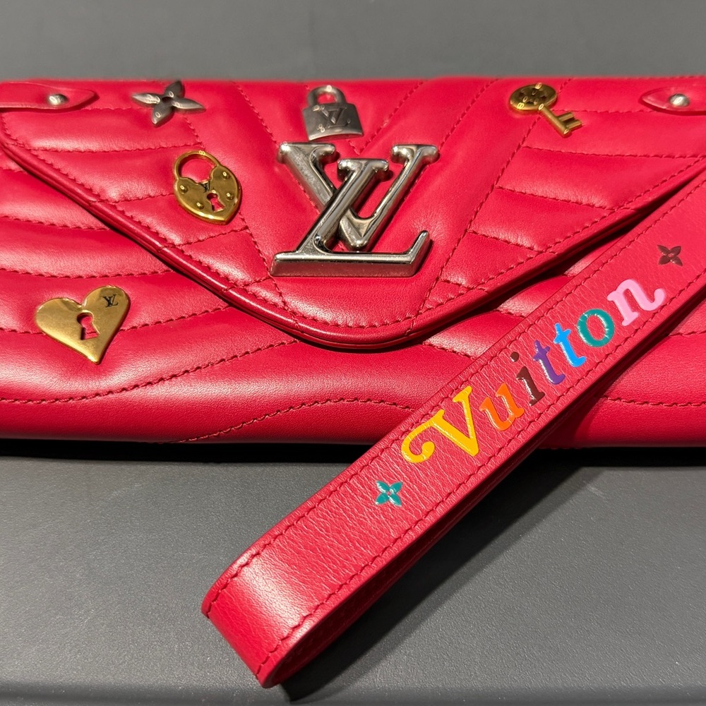 Louis Vuitton New Wave Calfskin Long Wallet
